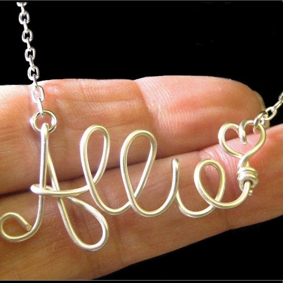 Personalized Monogram Name Necklace Custom - Picture 5 of 8